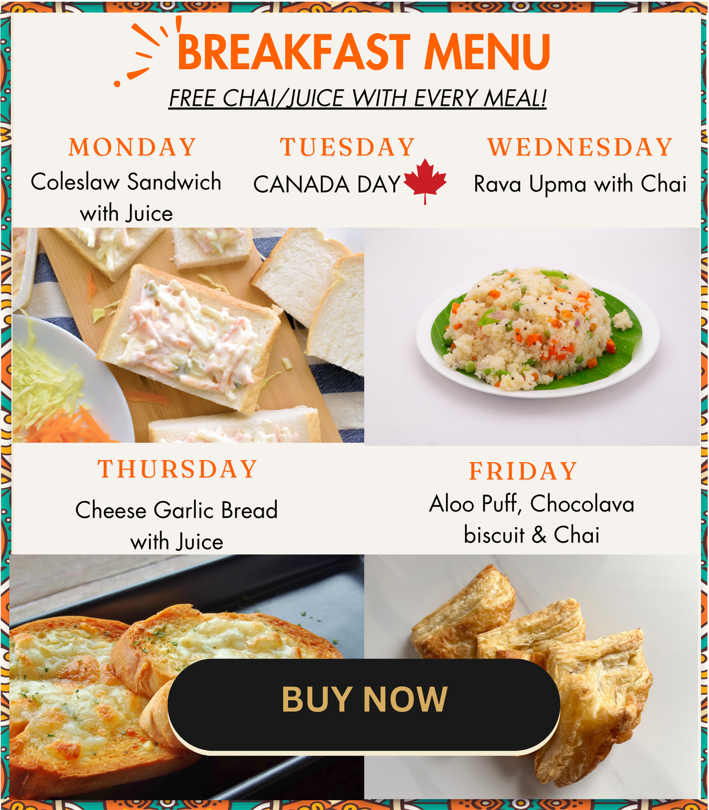 BiteBox Meals (Upto 100 Gms Protein Per Day)
