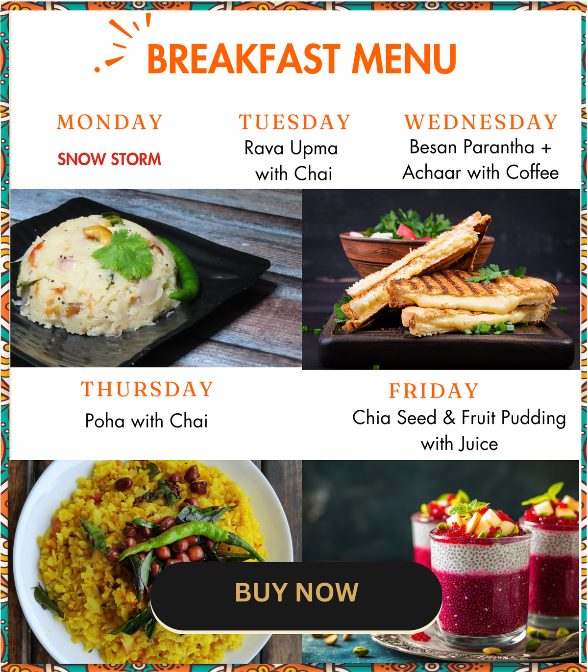 Breakfast Meal (Add-on only) - Image 1