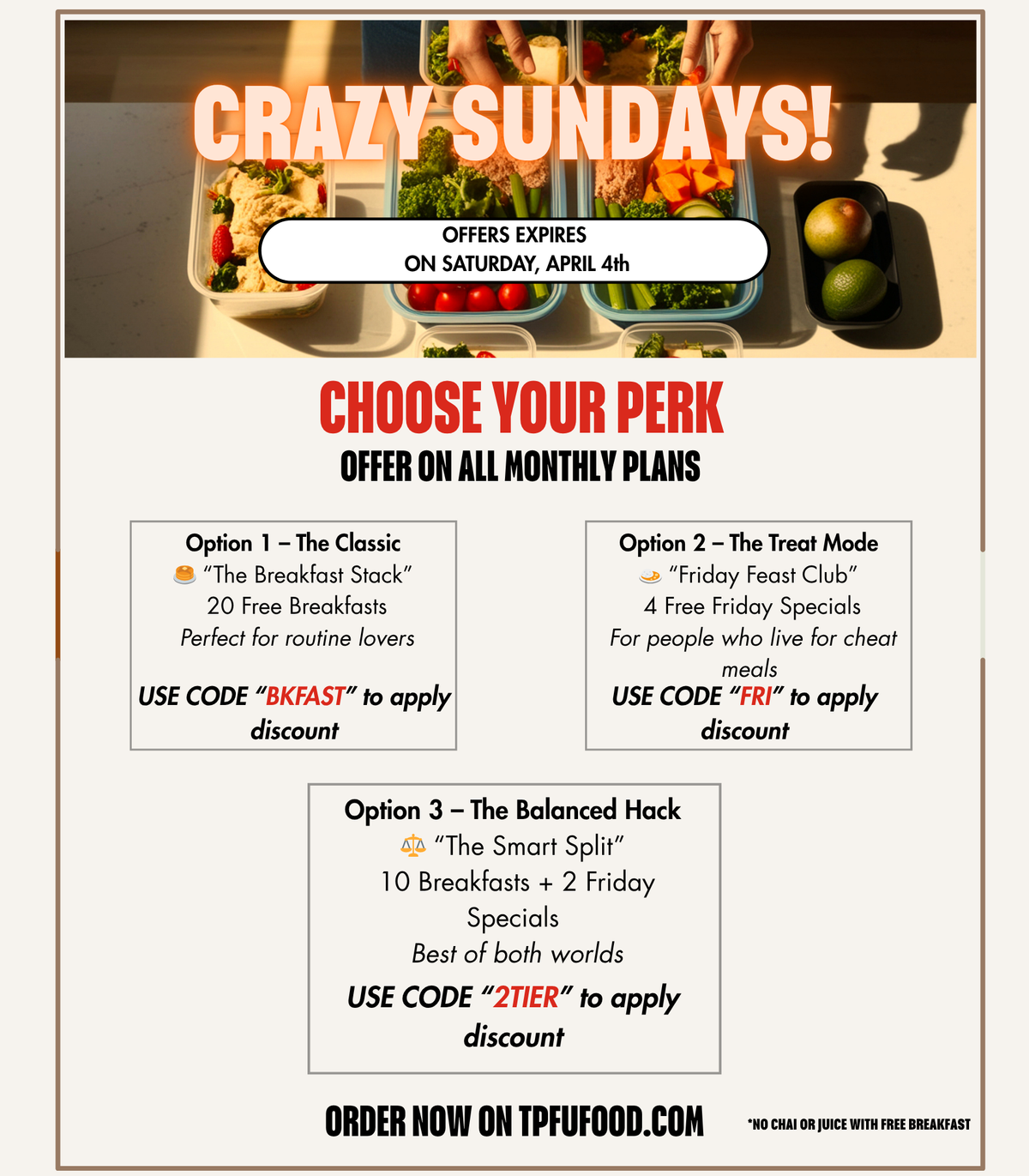 BiteBox Meals - Balanced Plan (2k Cal, 95gms protein) - Image 2