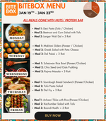 BiteBox Meals (Upto 100 Gms Protein Per Day)
