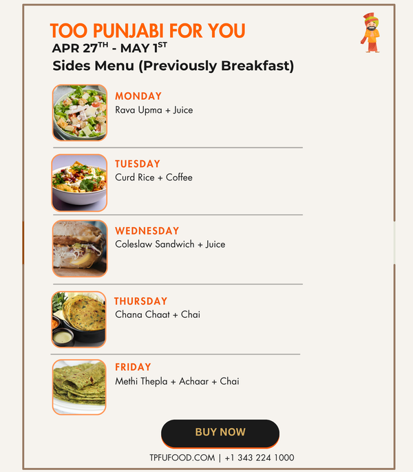 Breakfast Meal (Add-on only)